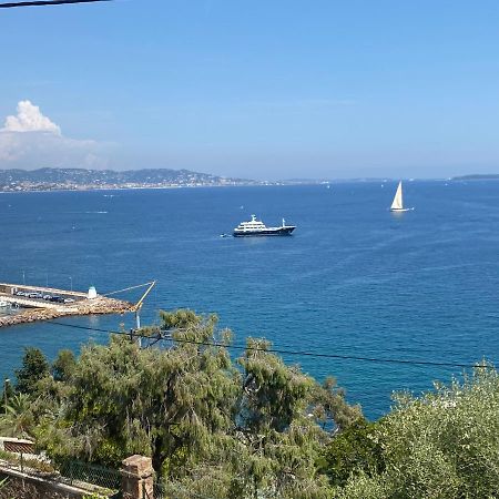 Magnifique Haut De Villa Vue Mer Pour 6 Personnes Théoule-sur-Mer Exterior foto