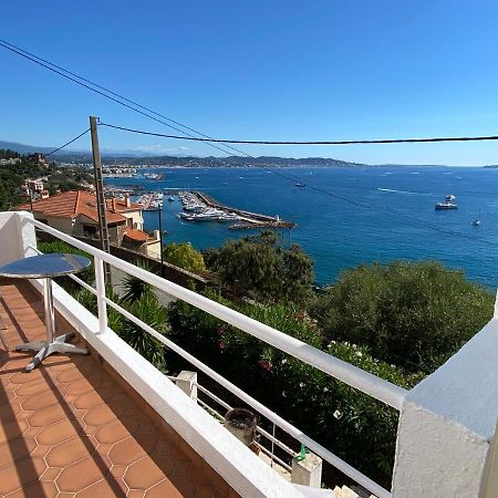 Magnifique Haut De Villa Vue Mer Pour 6 Personnes Théoule-sur-Mer Exterior foto