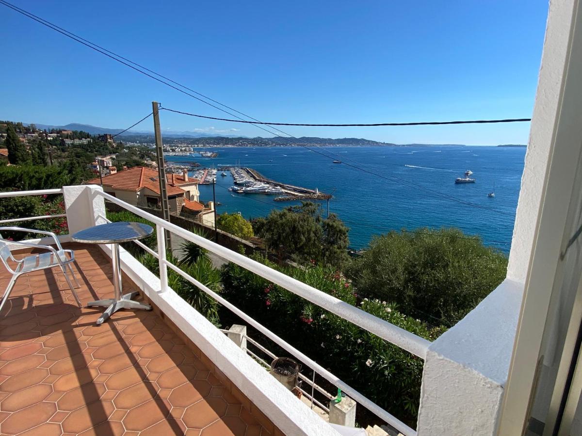 Magnifique Haut De Villa Vue Mer Pour 6 Personnes Théoule-sur-Mer Exterior foto